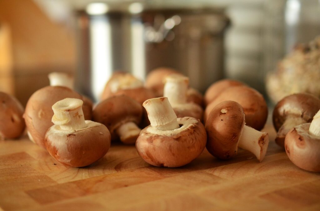 organic mushrooms better