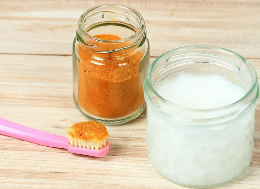 turmeric toothpaste how to make 