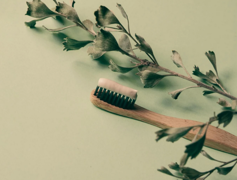 green toothpaste