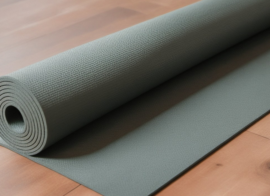 Sustainable Eco-Friendly Yoga Mats rolled