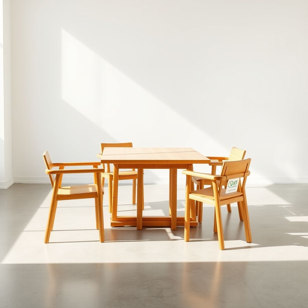 Sustainable bamboo furniture