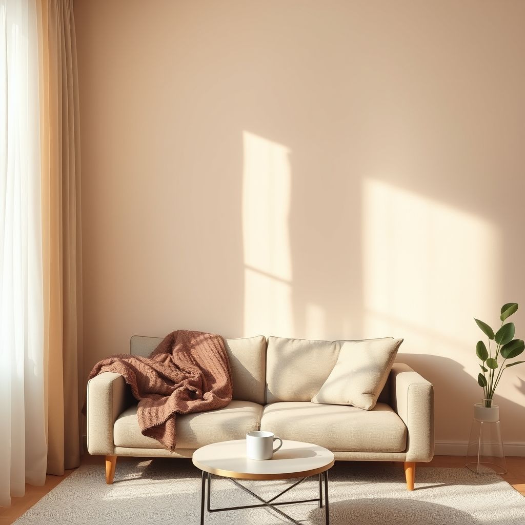sustainable painted room wall