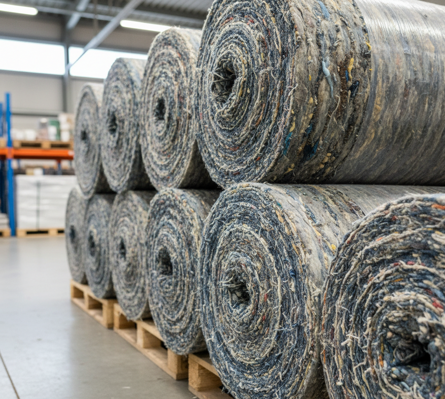 Ökologische Dämmrollen aus natürlichen Materialien