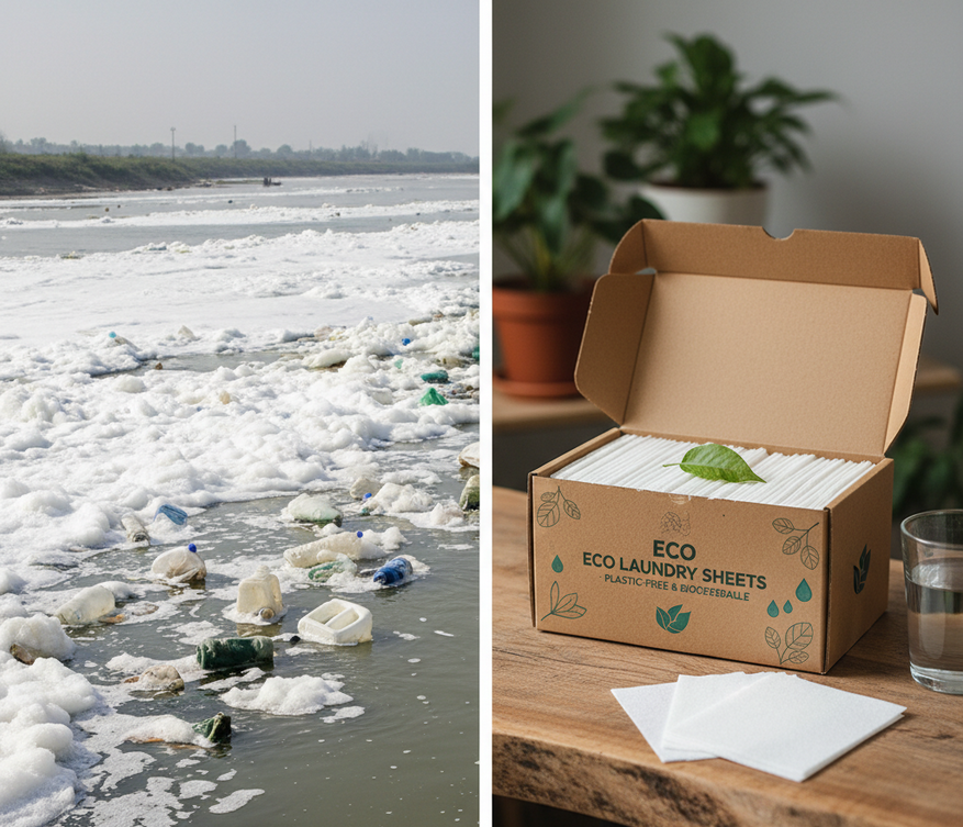 eco-friendly laundry detergent sheets
