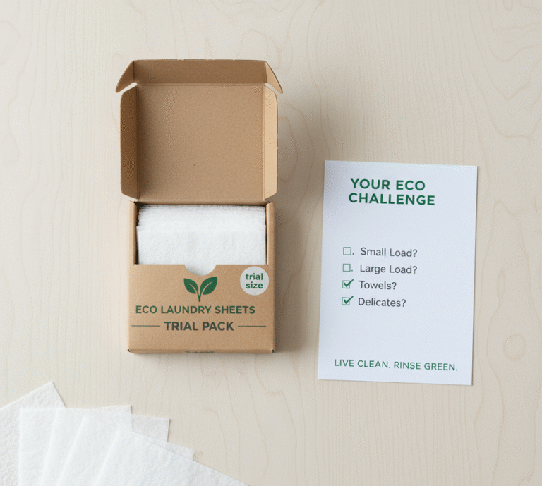 Eco-Friendly Laundry Detergent Sheets: The Clean Switch for a Greener Wash image