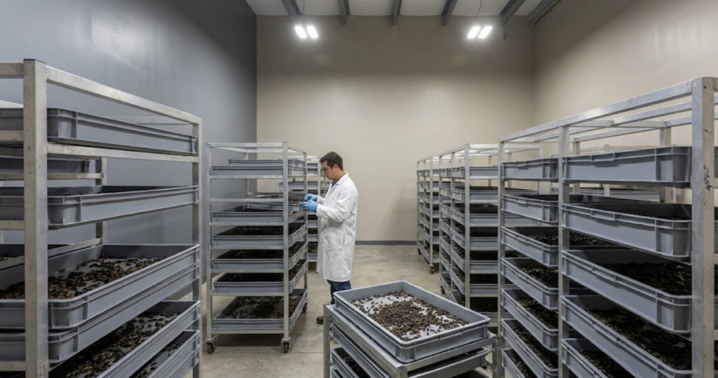 insect protein farm