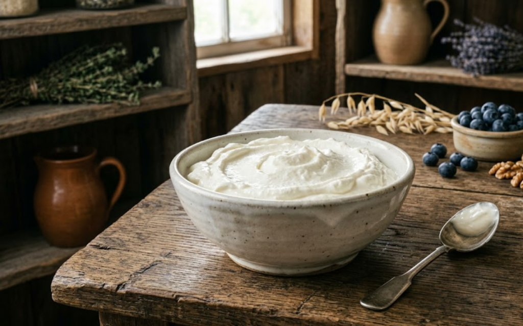 Straus Family Creamery organic Greek yogurt tub