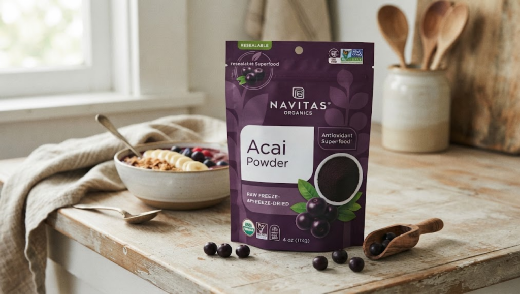 Navitas Organics Acai Powder bag